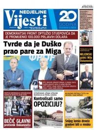 Vijesti - broj 7022, 8. okt 2017.