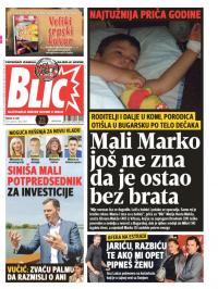 Blic - broj 7309, 21. jun 2017.