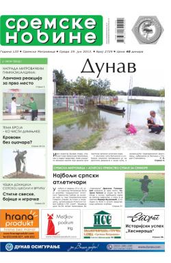 Sremske Novine - broj 2729, 19. jun 2013.