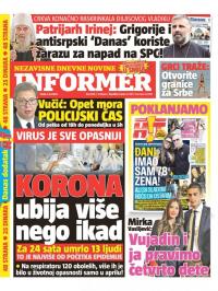 Informer - broj 2495, 8. jul 2020.