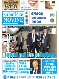 Nove Subotičke novine - broj 42, 17. okt 2014.