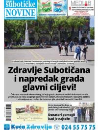 Nove Subotičke novine - broj 166, 15. maj 2020.