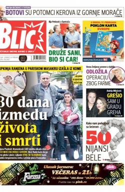 Blic - broj 6827, 15. feb 2016.