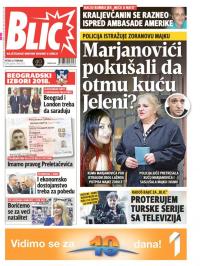 Blic - broj 7552, 23. feb 2018.