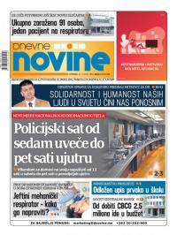 Dnevne novine - broj 2644, 31. mar 2020.