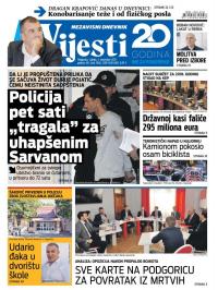 Vijesti - broj 7046, 1. nov 2017.