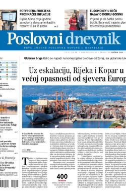 Poslovni Dnevnik - broj 5008, 17. jan 2024.