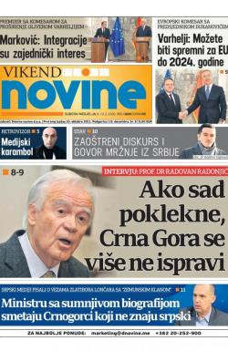 Dnevne novine - broj 2600, 8. feb 2020.