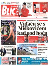 Blic - broj 5990, 14. okt 2013.