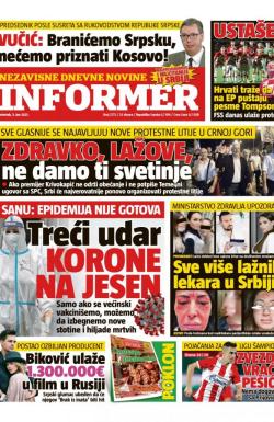 Informer - broj 2772, 3. jun 2021.