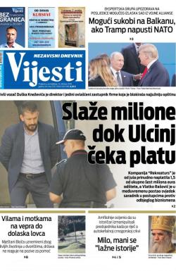 Vijesti - broj 7731, 14. okt 2019.