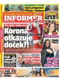 Informer - broj 2642, 26. dec 2020.