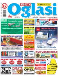 Novosti oglasi - broj 1300, 26. feb 2014.