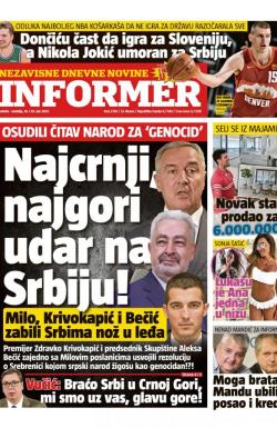 Informer - broj 2786, 19. jun 2021.