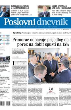 Poslovni Dnevnik - broj 5038, 28. feb 2024.