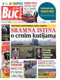 Blic - broj 6521, 9. apr 2015.