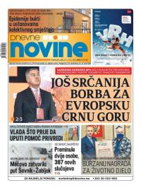 Dnevne novine - broj 2895, 25. jan 2021.