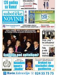 Nove Subotičke novine - broj 12, 22. mar 2013.