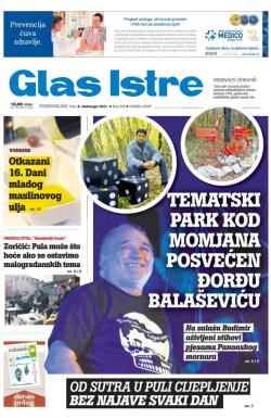 Glas Istre - broj 308, 8. nov 2021.