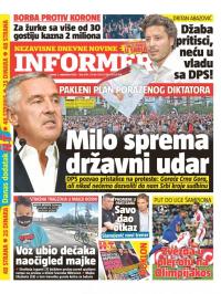 Informer - broj 2543, 2. sep 2020.