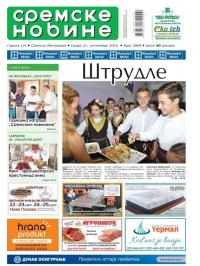 Sremske Novine - broj 2899, 21. sep 2016.