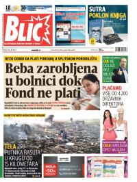 Blic - broj 6260, 18. jul 2014.