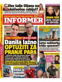 Informer - broj 2911, 13. nov 2021.