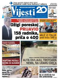 Vijesti - broj 6918, 26. jun 2017.