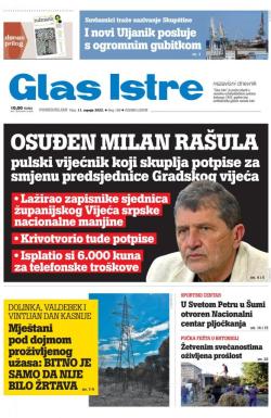 Glas Istre - broj 188, 11. jul 2022.