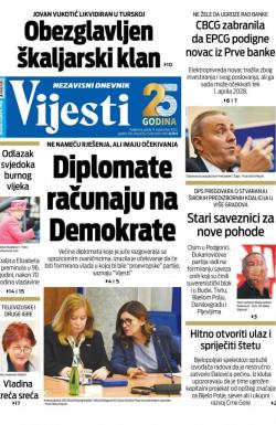 Vijesti - broj 8768, 9. sep 2022.