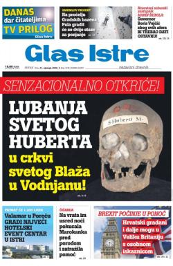 Glas Istre - broj 30, 31. jan 2020.