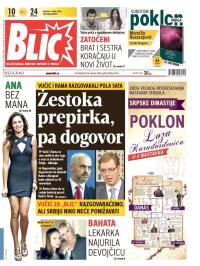 Blic - broj 6354, 20. okt 2014.