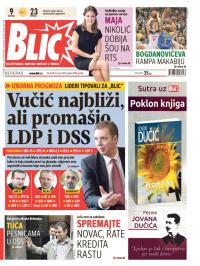 Blic - broj 6144, 21. mar 2014.