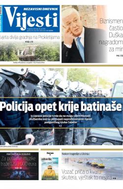 Vijesti - broj 7291, 26. jul 2018.