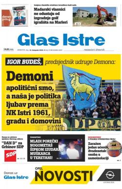 Glas Istre - broj 280, 10. okt 2020.