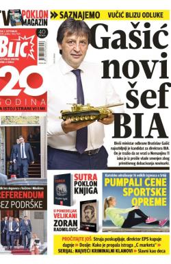 Blic - broj 7024, 2. sep 2016.