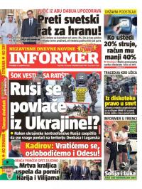 Informer - broj 3164, 12. sep 2022.