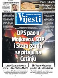 Vijesti - broj 8499, 6. dec 2021.