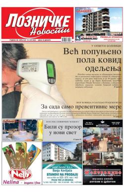 Lozničke novosti - broj 643, 10. jul 2020.