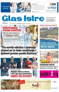 Glas Istre - broj 240, 1. sep 2022.