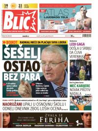 Blic - broj 6573, 3. jun 2015.