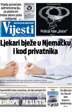 Vijesti - broj 7591, 28. maj 2019.