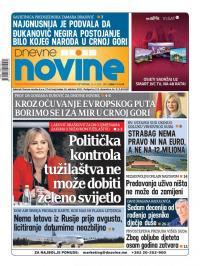 Dnevne novine - broj 2964, 15. apr 2021.