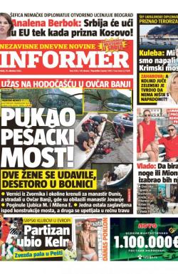 Informer - broj 3192, 14. okt 2022.