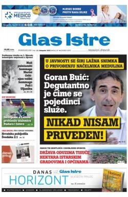 Glas Istre - broj 282, 12. okt 2020.