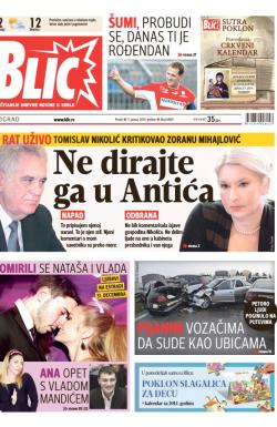 Blic - broj 6069, 3. jan 2014.