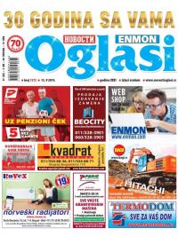 Novosti oglasi - broj 1572, 15. maj 2019.