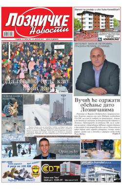 Lozničke novosti - broj 461, 13. jan 2017.