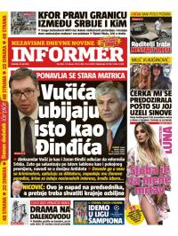 Informer - broj 1903, 26. jul 2018.