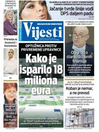 Vijesti - broj 8126, 20. nov 2020.